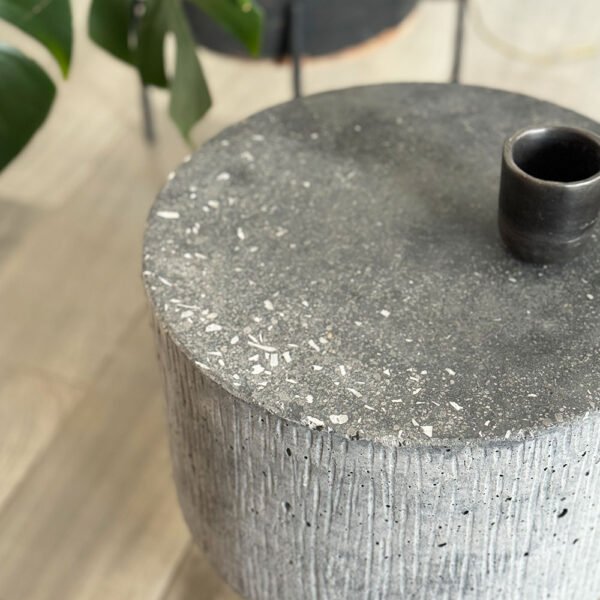 MESA DE CONCRETO CHAMPIGNON GRIS - Imagen 3