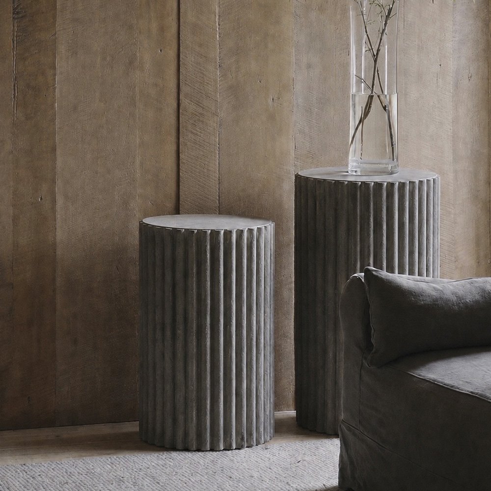 MESA DE CONCRETO CARDO BAJA GRIS - Imagen 3
