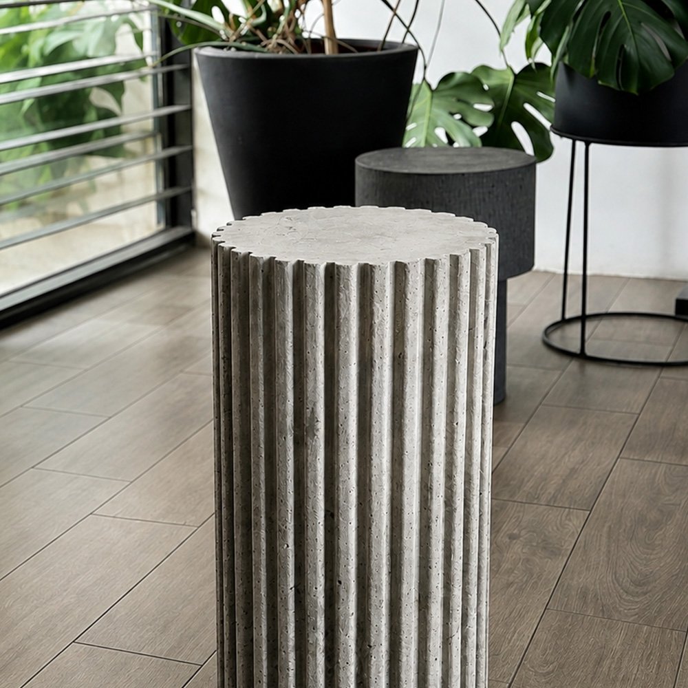 MESA DE CONCRETO CARDO BAJA GRIS - Imagen 2